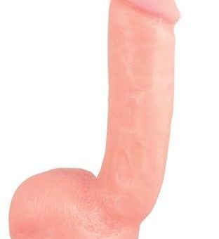 X5 Hard On Dildo - Beige