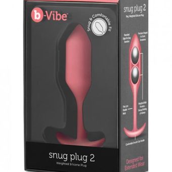 B Vibe Snug Plug 2 Coral (net)