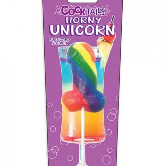 Horny Unicorn Cocktail Sucker Rainbow