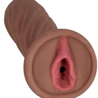 Mistress Natalia Chocolate Pubic Bone Stroker Brown