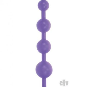 Classic Anal Beads Purple Kinx