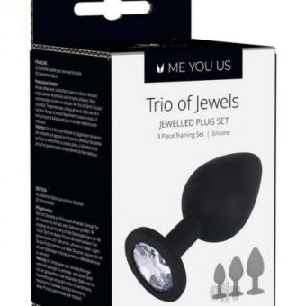 Me You Us Trio Of Jewels Black