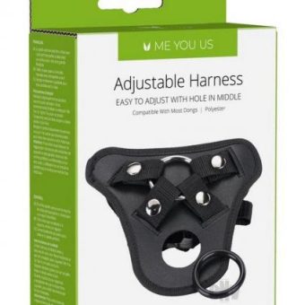 Me You Us Adjustable Harness Black