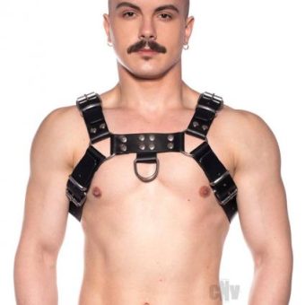 Prowler Red Butch Harness Blk/silv Md