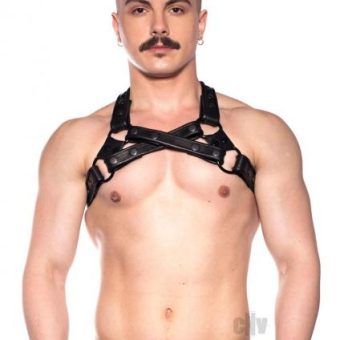 Prowler Red Cross Harness Blk S/m
