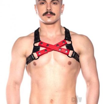 Prowler Red Cross Harness Red S/m