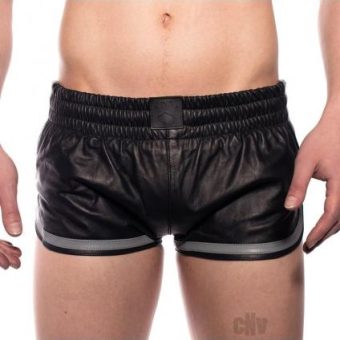 Prowler Red Leather Sport Shorts Gry Xs