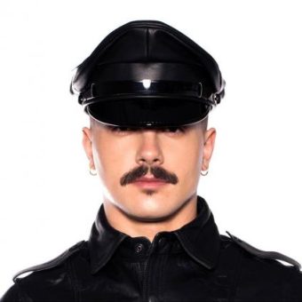 Prowler Red Military Cap Blk 61cm