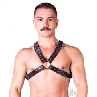 Prowler Red Ballistic Harness Blk/sil Md