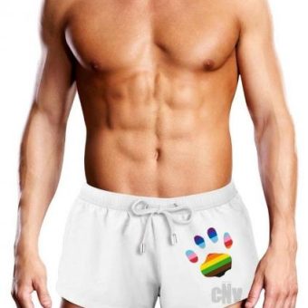 Prowler Swim Wht Oversize Paw Trunk Xl
