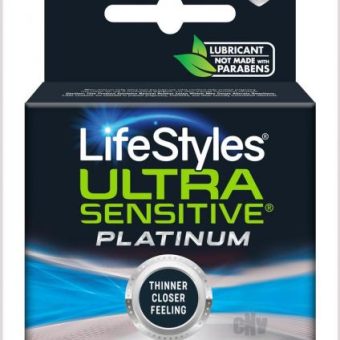 Lifestyles Sensitive Platinum 3`s