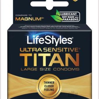 Lifestyles Ultra Sensitive Titan 3`s