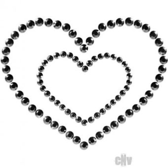 Mimi Heart Black Pasties