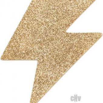 Flash Bolt Gold Pasties