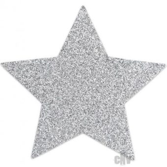 Flash Star Silver Pasties
