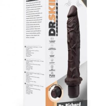 Dr Skin Silic Dr Richard Vibrate 9 Brown