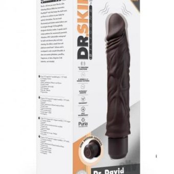 Dr Skin Silic Dr David Vibrate 8 Brown
