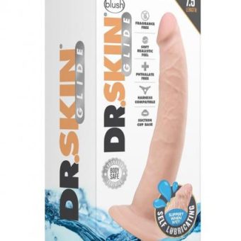 Dr Skin Glide Self Lube Dildo 7.5 Van
