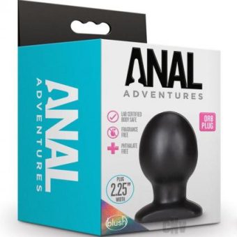 Anal Adv Orb Plug Black