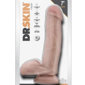 Dr Skin Mr Mark 7 Dildo Balls Beige