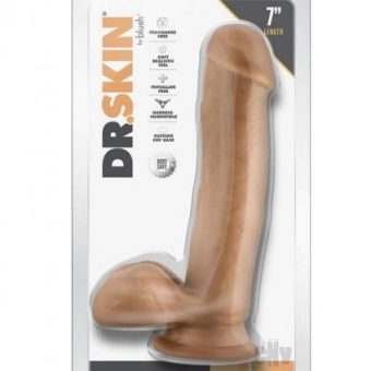 Dr Skin Mr Mark 7 Dildo Balls Tan