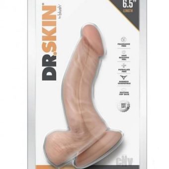 Dr Skin Dr Stephen 6.5 Dildo Balls Beige