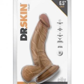 Dr Skin Dr Stephen 6.5 Dildo Balls Tan