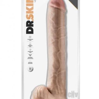 Dr Skin Dr Michael 14 Dildo Balls Beige