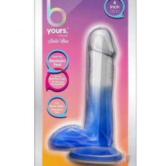 B Yours Stella Blue 6 Dildo Blue
