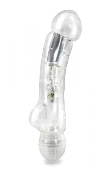 Splash Coconut Cream Clear Vibrator