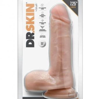 Dr Skin Dr Paul 7.25 Dildo Balls Beige
