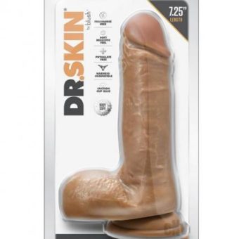 Dr Skin Dr Paul 7.25 Dildo Balls Tan