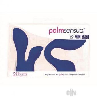 Palm Sensual Accessories 2pk Blue