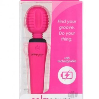 Palmpower Groove Mini Wand Fuchsia