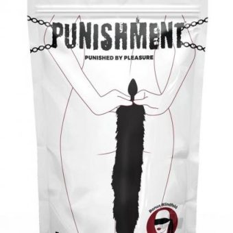 Punishment Fox Tail Butt Plug - Black