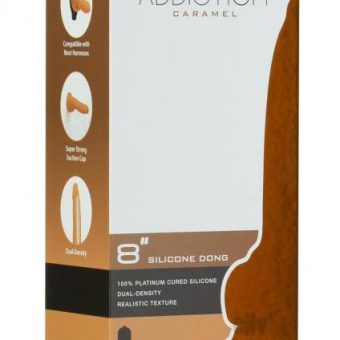 Naked Addiction Silicone Dong 8 Caramel