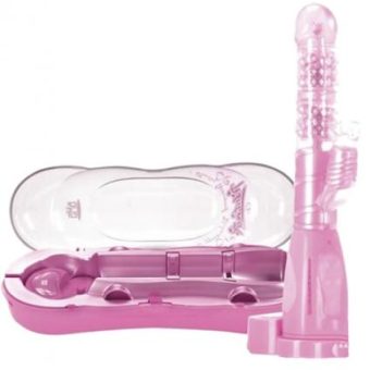 Perfection 7X Clit Tingler Vibe Rechargeable 9.5 Inch Pink