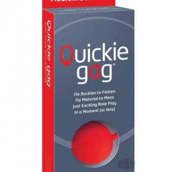 Quickie Ball Gag Medium Red