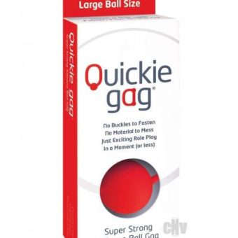 Quickie Ball Gag Large Red