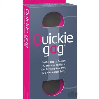 Quickie Bit Gag Black