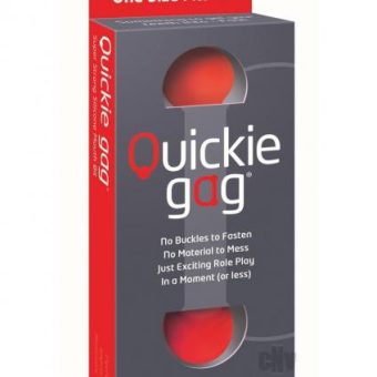 Quickie Bit Gag Red