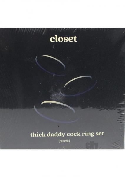 Thick Daddy Cock Ring Set