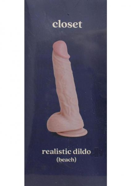 Closet Realistic Dildo 7in Beach