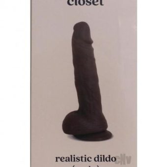 Closet Realistic Dildo 7in Mocha