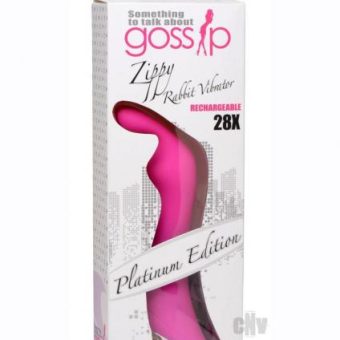 Gossip Zippy Rabbit Vibrator Pink