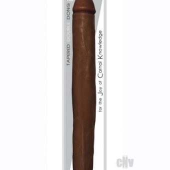 Jock Tapered Double Dong 18 Chocolate