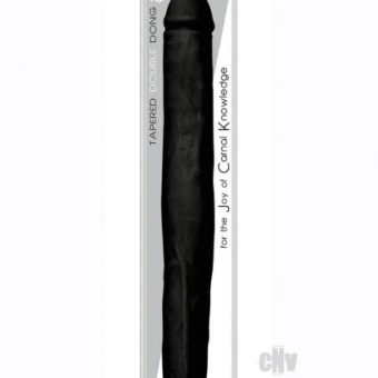 Jock Tapered Double Dong 18 Black