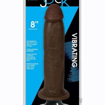 Jock Vibrating Dong No Balls 8 Chocolat