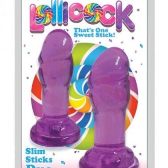 Lollicock Slim Sticks Duo Plugs Grape