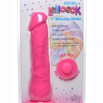 Lollicock Silicone Dildo 7 Cherry